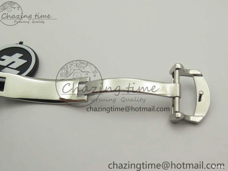 MIROTIME 0129 Snug Portofino IW391022 SS ZK 1:1 Best Edition White Dial Gold Markers On Black Leather Strap A 7130